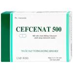 Cefcenat 500 Hộp 20 Viên Nén Tiền Giang