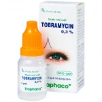 Tobramycin 0.3% Nhỏ Mắt Cọc 10 Lọ X 6Ml Traphaco