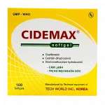 Cidemax Hộp 10 Vỉ X 10 Viêm Nang Nic 00