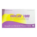 Indclav 1000 Amox 875Mg/Clavu 125Mg Hộp 1 Vỉ X 10 Viên Nén Ấn Độ Y-Med