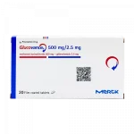 Glucovance 500Mg/2.5Mg Hộp 2 Vỉ X 15 Viên Nén Merck