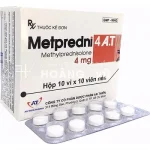 Metpredni 4 A.t Methylprednisolon 4Mg Hộp 10 Vỉ X 10 Viên Nén An Thiên