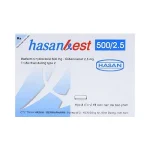 Hasanbest 500mg/2,5mg hộp 2 vỉ x 15 viên nén Hasan
