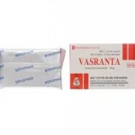 Vasranta 20mg Trimetazidin hydrochloride hộp 2 vỉ x 30 viên bao phim Mekophar