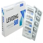 Levodhg Levofloxaxin 500mg hộp 3 vỉ x 10 viên nén bao phim Hậu giang