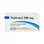 Maleutyl 500mg hộp 5 vỉ x 10 viên nén Hasan