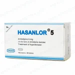 Hasanlor Amlodipine 5Mg Hộp 10 Vỉ X 10 Viên Nén Hasan