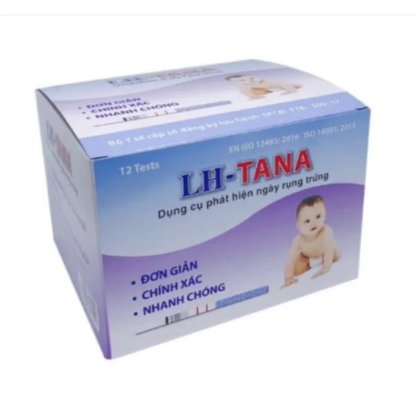 Lh Tana Thử Rụng Trứng Hộp 12 Que Tân Á Tanaphar