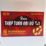 Thập Toàn Đại Bổ Hộp 10 Hoàn Mềm X 8G Tw3