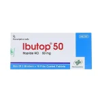 Ibutop toprid 50Mg Hộp 2 Vỉ X 10 Viên Nén Bao Phim Opv – Aseanpharma