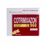 Cotrimazon 960Mg Hộp 10 Vỉ X 10 Viên Nén Cửu Long