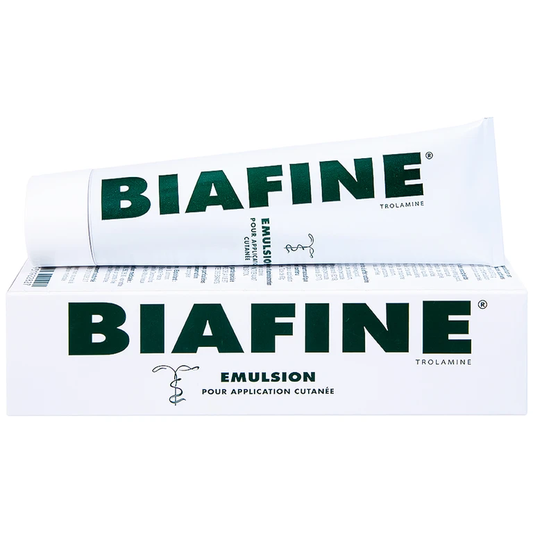 Biafine tuýp 46,5g nhũ tương bôi bỏng ngoài da, Pháp