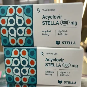 Acyclovir 800Mg Hộp 10 Vỉ X 5 Viên Nén Stella