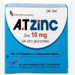 A.t Zinc Kẽm 10Mg Hộp 10 Vỉ X 10 Viên Nén An Thiên