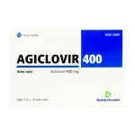 Agiclovir Acyclovir 400 Hộp 3 Vỉ * 10 Viên Agimexpharm 01
