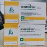 Bostrypsin Chymotrypsin 4200Iu Hộp 2 Vỉ X 10 Viên Nén Boston