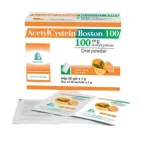 Acetylcystein 100Mg Hộp 30 Gói Boston