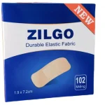 Zilgo Durable Elastic Fabric Ngón Nhỏ 1.9 X 7.2Cm 102 Miếng Nam Hà