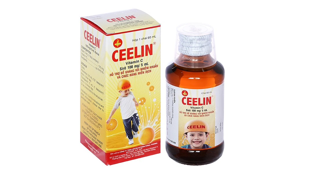 Ceelin Syrup Lọ 60ml Siro United
