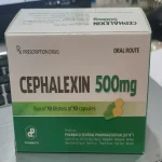 Cephalexin 500Mg Hộp 10 Vỉ X 10 Viên Nang Tw1 Pharbaco