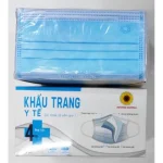 Khẩu Trang Y Tế 4 Lớp Hướng Dương Hộp 50 Chiếc Xanh