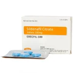 Erecfil-100 Sildenafil Citrate 100Mg Hộp 1 Vỉ X 4 Viên Nén Ấn Độ