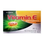Vitamin E Gold Hộp 30 Viên Nang Phúc Vinh