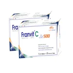 Franvit C Ascorbic Acid 500Mg Hộp 5 Vỉ X 10 Viên Eloge