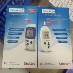 Máy Đo Đường Huyết Safe Accu Sinocare Đức Kèm Que Thử