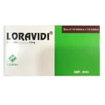 Loravidi Hộp 10 Vỉ X 10 Viên Nén Vidiphar