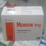 Menison Methylprednisolon 4Mg Hộp 5 Vỉ X 10 Viên Nén Pymepharco
