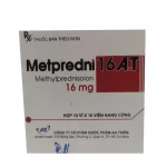 Metpredni 16 At Methylprednisolon 16Mg Hộp 10 Vỉ X 10 Viên Nang An Thiên
