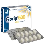 Glocip Ciprofloxacin 500Mg Hộp 3 Vỉ X 10 Viên Nén Bao Phim Glomed