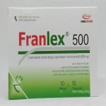 Franlex Cephalexin 500Mg Hộp 10 Vỉ X 10 Viên Nang Eloge