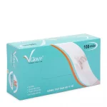 Găng Tay Vglove Size M Hộp 100 Chiếc ( Có Bột )