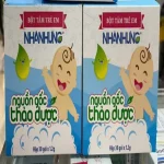 Bột Pha Nước Tắm Trẻ Em Hộp 30 Gói X 1,2G Nhân Hưng (Quy Cách Mới )