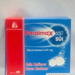 Paralmax 650Mg Sủi (Hộp 5 Vỉ X 4 Viên Nén Sủi Bọt) Boston