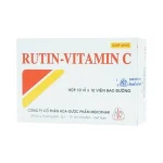 Rutin Vitamin C Hộp 10 Vỉ X 10 Viên Bao Đường Mekophar, Kiện 64H