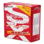 Bao Cao Su Sagami Xtreme Đỏ Có Gai (H/10C)