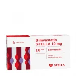Simvastatin 10mg hộp 3 vỉ x 10 viên nén Stella
