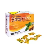 Streptana Hộp 100 Viên Ngậm Tân Á