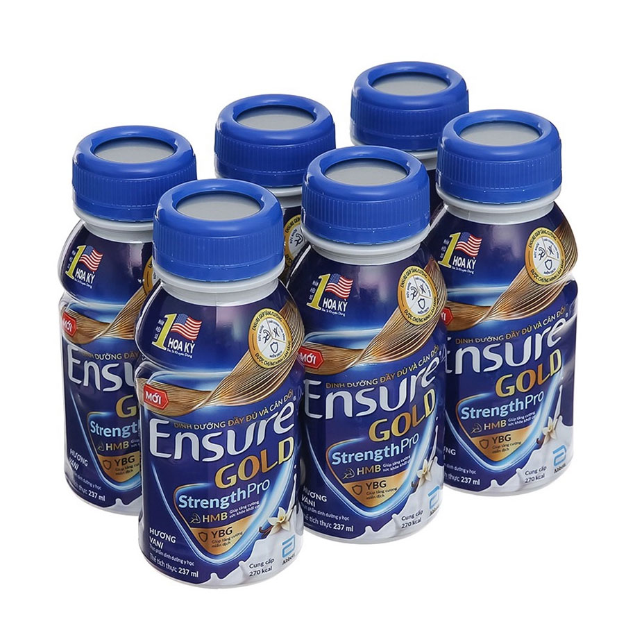 Ensure Gold StrengthPro hương vani 4 lốc x 6 chai 237ml, ABBOTT, Mỹ - Ảnh 4