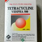 Tetracyclin 500Mg Hộp 10 Vỉ X 10 Viên Nang Vidipha