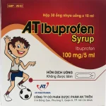 A.t Ibuprofen Syrup 100Mg/5Ml Hộp 30 Ống Nhựa X 10Ml An Thiên